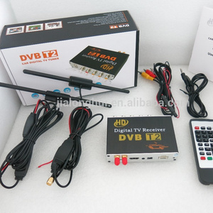 Russia DVB-T2 Receiver Thailand DVB-T2 Set Top Box Double Tuner Car DVB-T2 TV Receiver Digital TV DVB-T2 Box