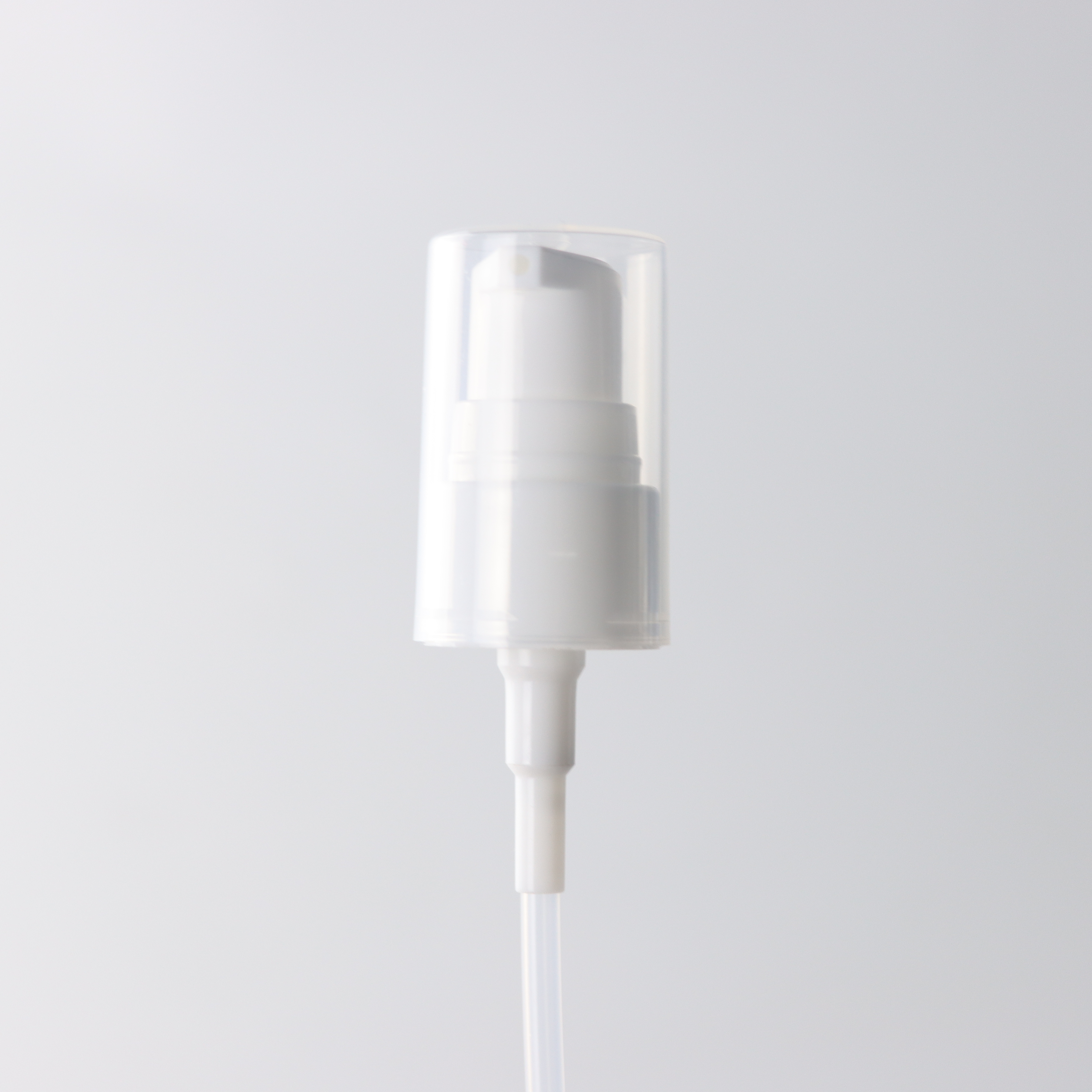 20mm full cap plastic treatment pump white cream lotion pump