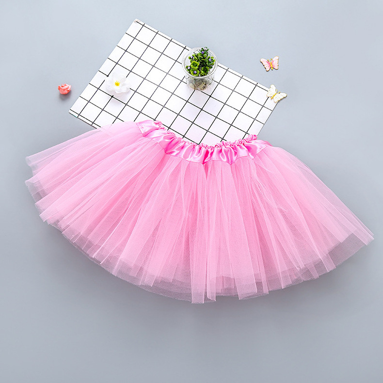 Cheapest Baby girls kids dancing performance party tutus ballet tutu skirts for kids