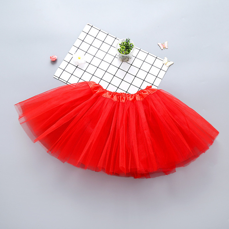 Cheapest Baby girls kids dancing performance party tutus ballet tutu skirts for kids