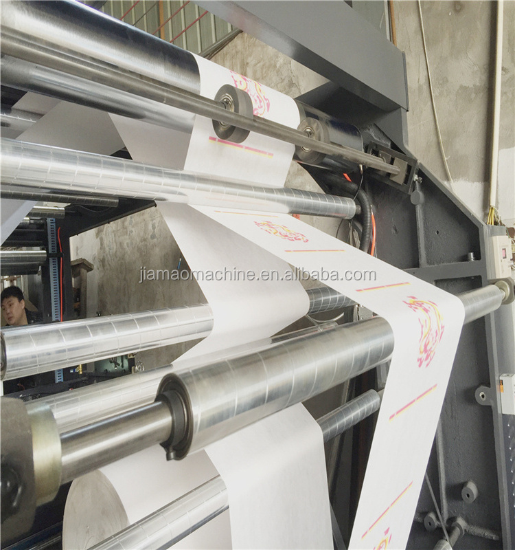 one color in-line flexo printing machine single color