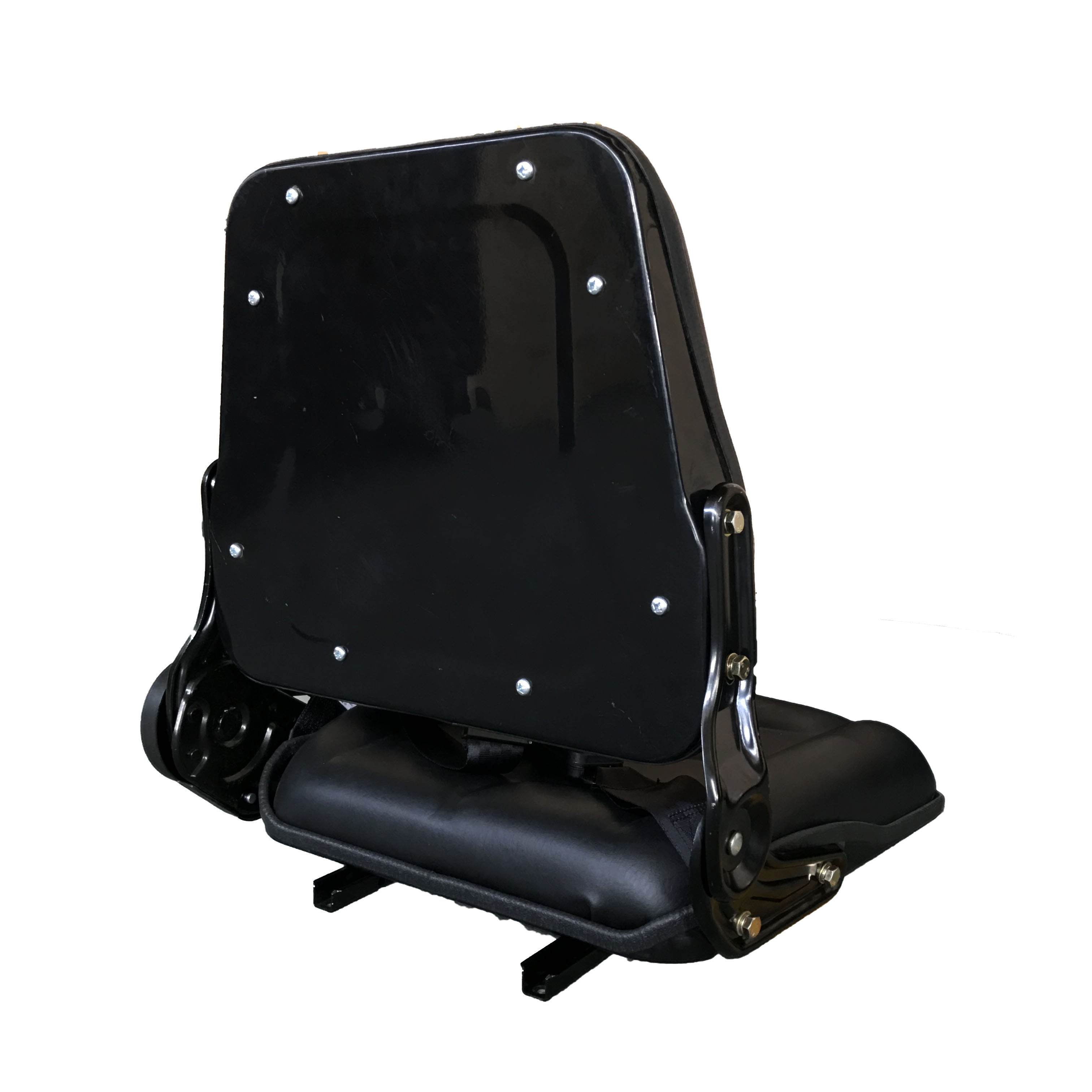 Aesthetically pleasing harvester seat forklift seat for using in the fields