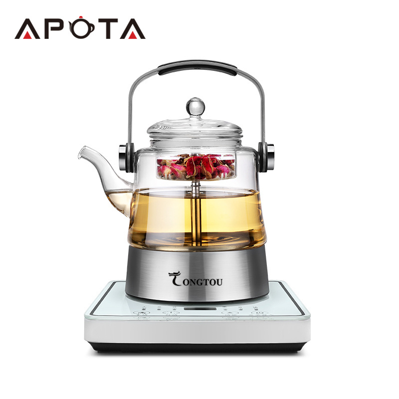 Top Grade Tea Set Electric Tea Maker 1L Glass Teapot 1000W Coffee & Tea Sets