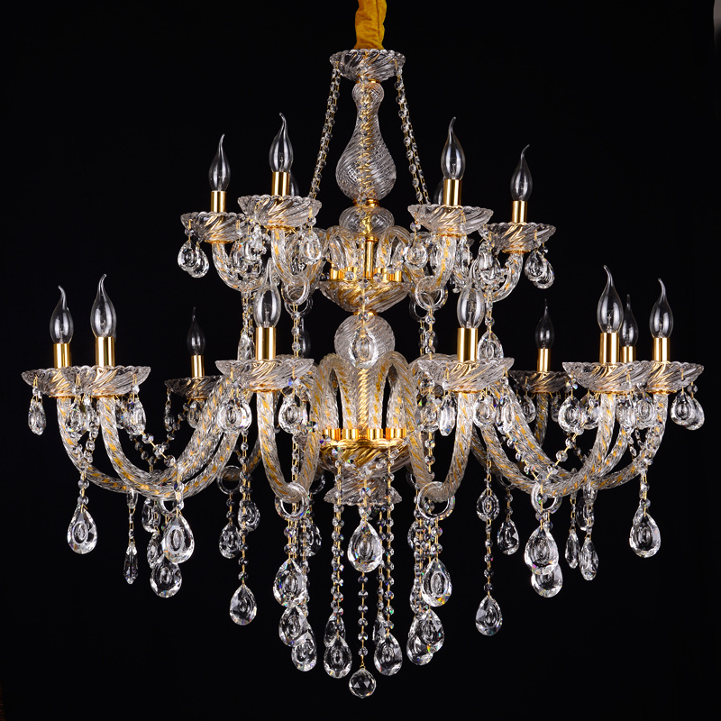 High quality  crystal chandelier modern minimalist living room bedroom lamp beauty salon wedding decoration lighting