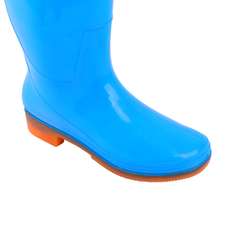 Unisex Working Rubber Waterproof Rain Boots Man Anti-Slip Gumboots