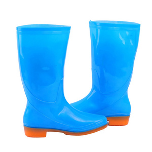 Unisex Working Rubber Waterproof Rain Boots Man Anti-Slip Gumboots