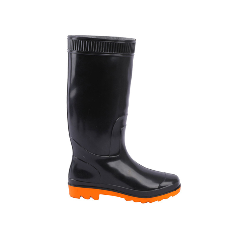 Hot Selling Unisex Safety Rain Boot Shoes Pvc Men Rubber Gumboots