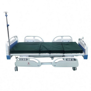 Hospital equipment 5 function manual electric adjustable elderly home nursing medical hospital bed wheelchair bed