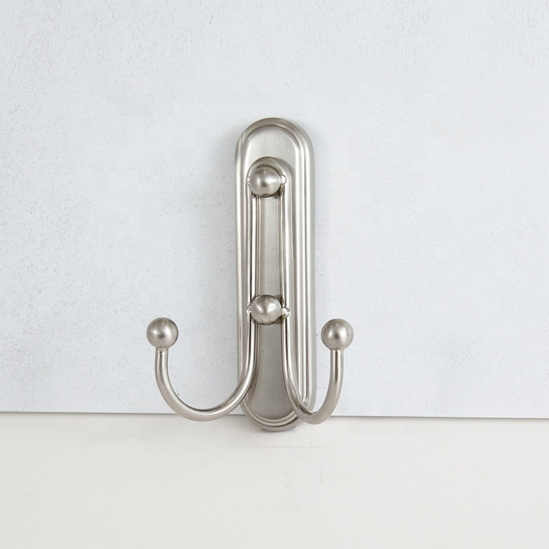 Bathroom Living Room Entryway Zinc Wall Hooks Coat Rack Wall Hooks Metal Hook