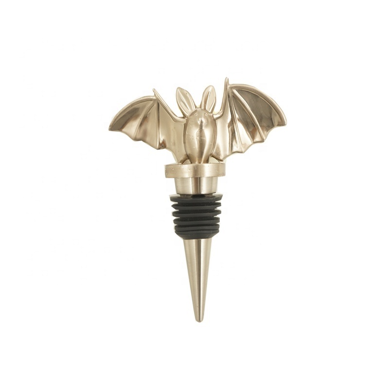 Halloween Bat Shape Metal Wine Bottle Stopper Animal Bottle Stopper