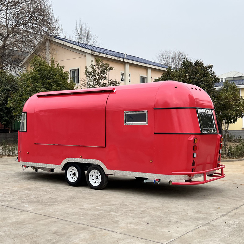 New Designed Churros Cart For Food Truck Street Coffee Shop Trailer For Sale