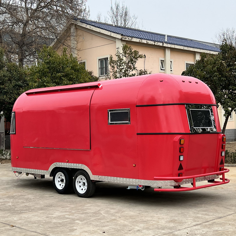 New Designed Churros Cart For Food Truck Street Coffee Shop Trailer For Sale