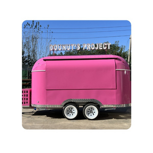 Food Custom Food Trucks Coffee Shop Trailer For Sale