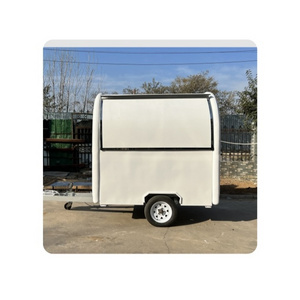 New Style Mobile Bar Trailer Fully Equipped mobile food truck trailer for sale ghana for frozen yogurt