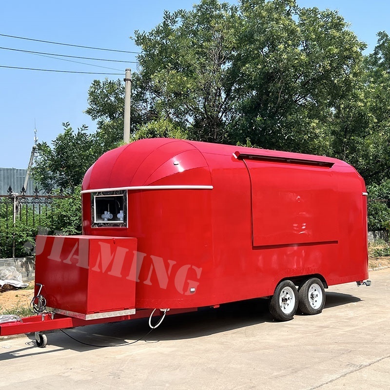 Japanese Standard Airstream juice ice cream mobile food truck