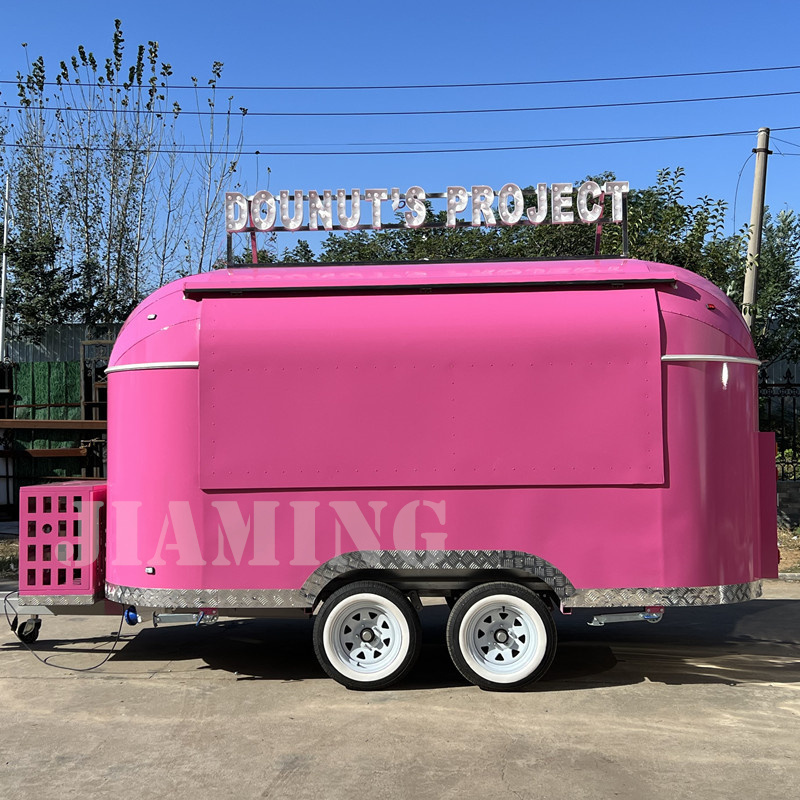 Food Custom Food Trucks Coffee Shop Trailer For Sale