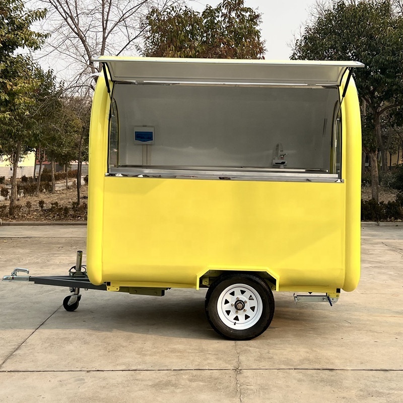 most fashionable food trailer fast food truck for Sale Fruit and Vegetables Vehicle