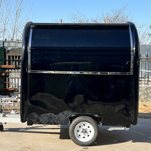 MobCommercial Catering Trailer Mobile Kitchen BBQ Fast Food TrailerCustom Truck BBQ Fast Food Mobile Kitchen Trailer