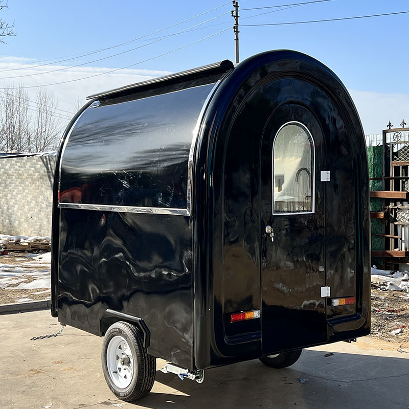 MobCommercial Catering Trailer Mobile Kitchen BBQ Fast Food TrailerCustom Truck BBQ Fast Food Mobile Kitchen Trailer