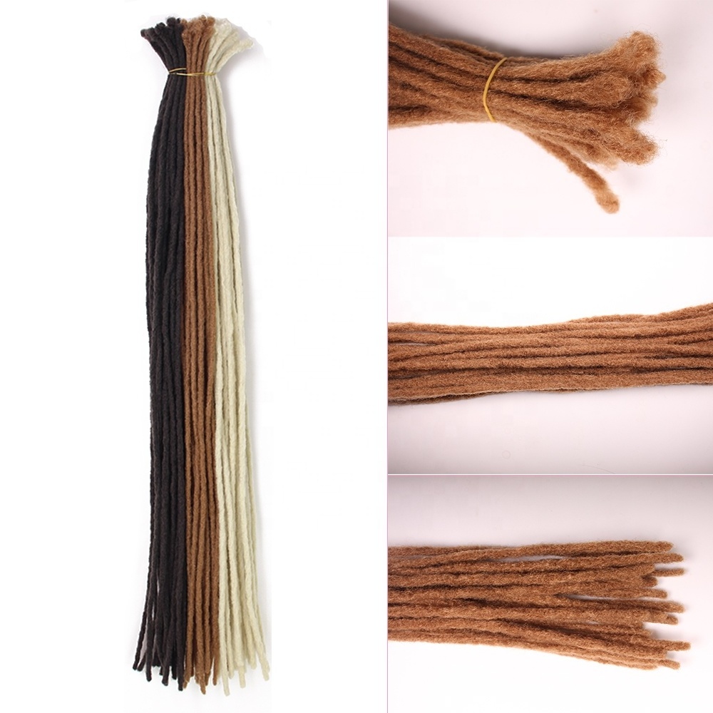 Dreadlocks Twist Hair  Soft Braids Synthetic Afro Kinky Curly Crochet Hair Making Machine Extensions Dreadlocks