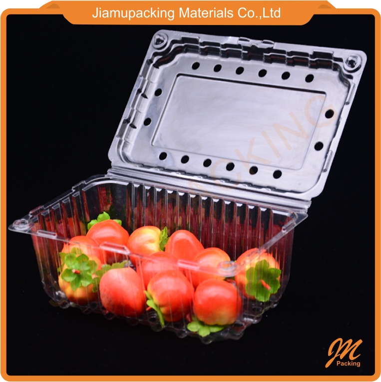 VF plastic PET strawberry fruit punnet packaging