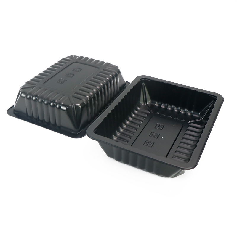 Retort PP tray, Oyster Frozen Meat Thermoformed Trays, Custom Disposable Polystyrene Plastic Beef Food Tray