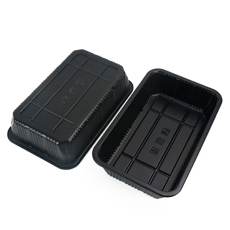 Retort PP tray, Oyster Frozen Meat Thermoformed Trays, Custom Disposable Polystyrene Plastic Beef Food Tray