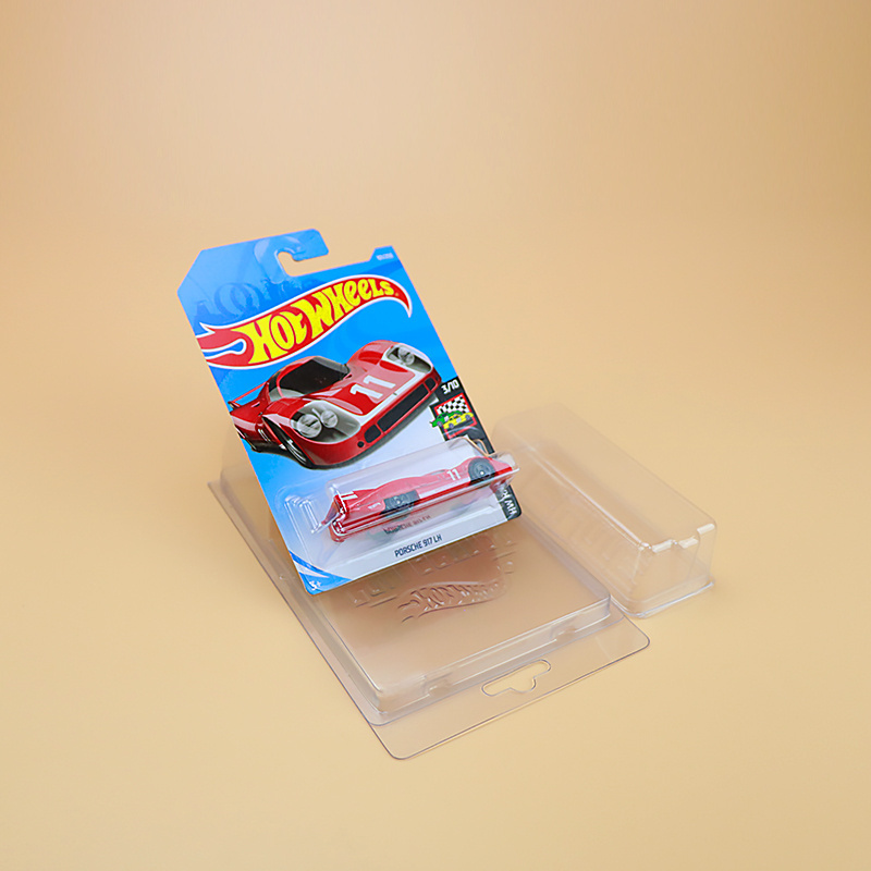 Hot sale rigid hot wheels protector case custom toy packaging box