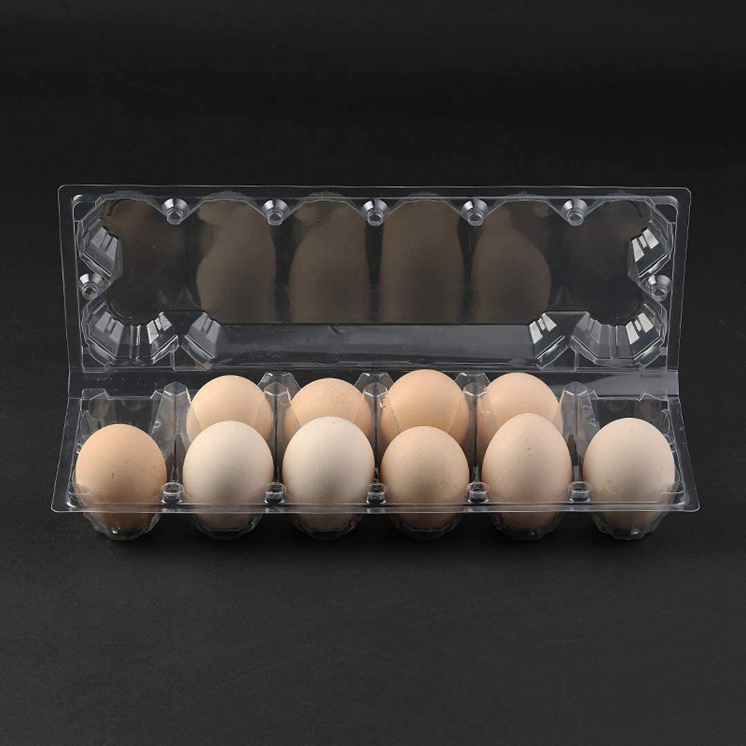 Wholesale Packaging For Chicken Eggs 30 Holes Pet Shockproof Plastic Chicken Egg Tray Packaging Box 12 Hole