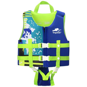 Gogokids Buoyancy Floating Neoprene Toddler Kids Swim Vest Floating Swimsuit Children's Life Jacket Flotation Jacket