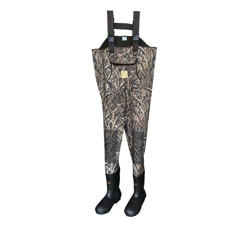 Fishing Waders with Boots for Duck Hunting Fishing Neoprene Waterproof Insulated MAX5 Camo