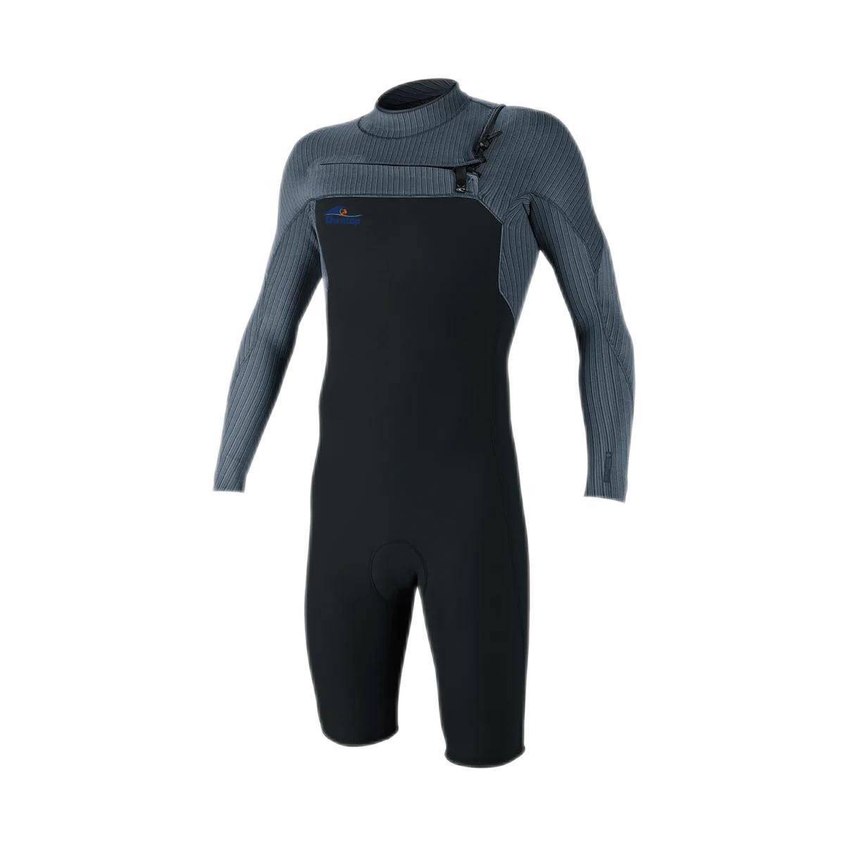 Spring Wetsuit Men Women Shorty 3mm Long John Chest Zip Fullsuit Surfing Wetsuits Long Sleeve Short Leg Wetsuit