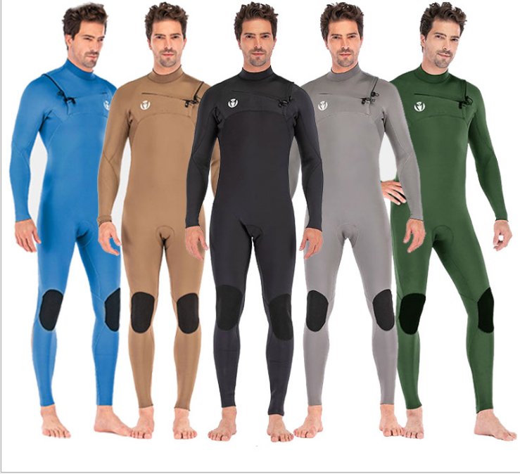 New 4/3/2mm pro surf suit High elastic wet suit warm wetsuit adult surf suit