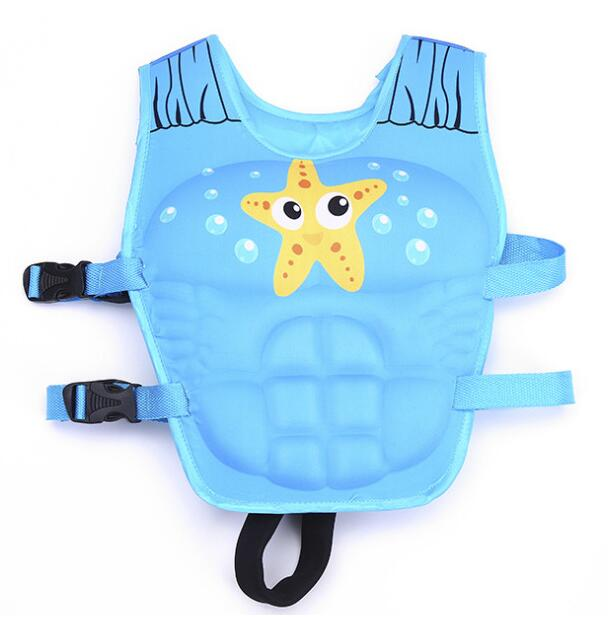 Children cartoon kids epe foam safety fishing swim kayak life vest marine solas life jacket rafting