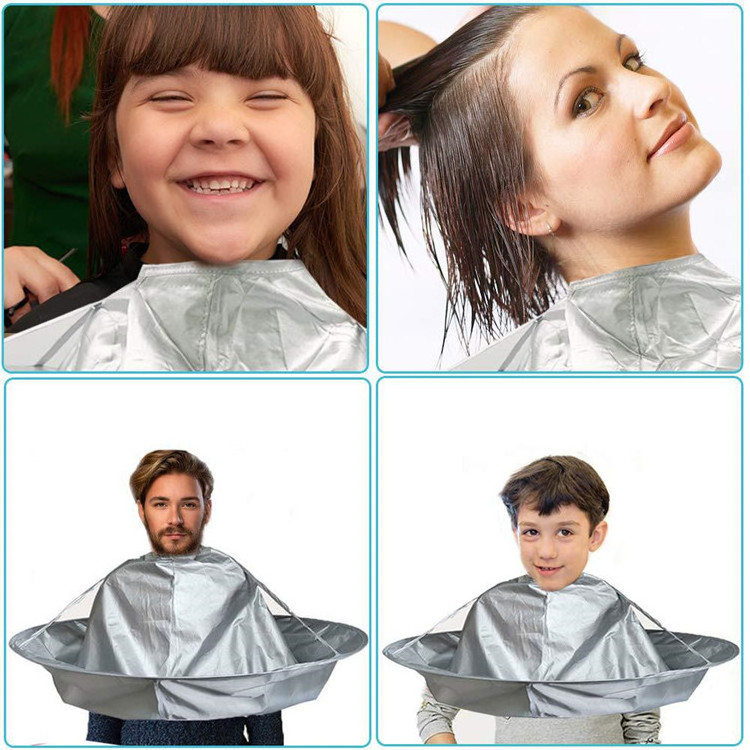 Hair Cutting Capes Umbrella for Adult/Kids,Capes For Hair Cutting Keep Hair Off Clothes and Floor