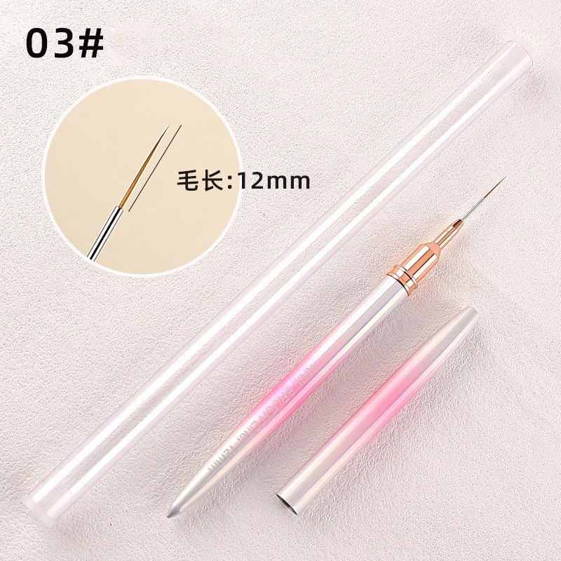 Wholesale Nail Painting Manicure Kit Professional Nail Art Brush Design 3d UV Gel Liner Nail Art Set