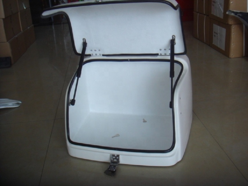 Popular design Fiberglass FRP delivery box for scooter, factory