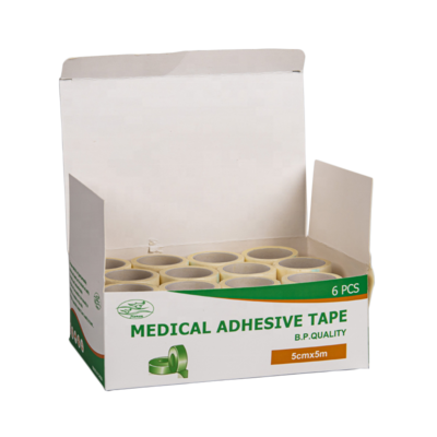 Surgical non woven paper adhesive microporous tape