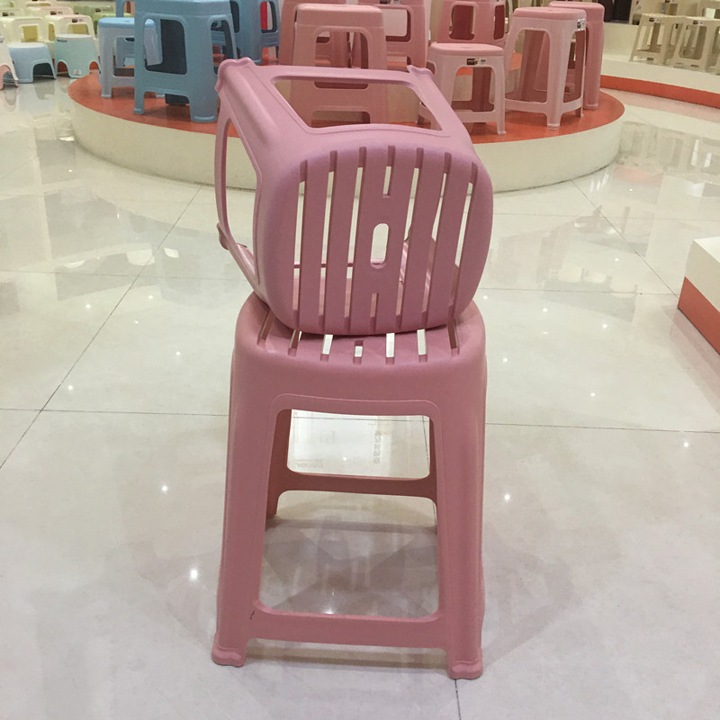 Factory Cheap 18 Inch  Plastic Stool  Seat Hollow Design