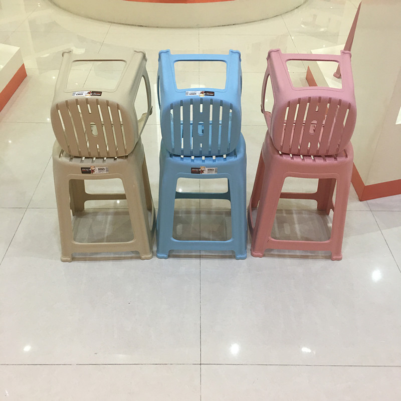 Factory Cheap 18 Inch  Plastic Stool  Seat Hollow Design