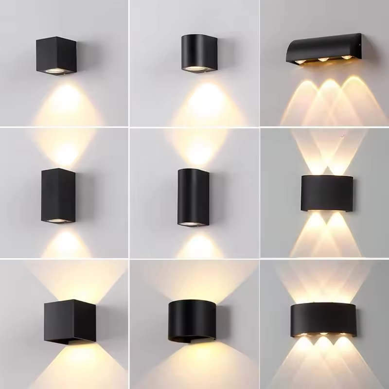 Modern Minimalism Indoor LED Wall Lamp Porch House Staircase Corridors Garden IP65 Outdoor Waterproof Sensor Wall Light