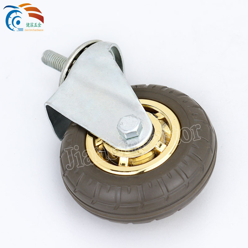 4 5 6 8 Inch Swivel Heavy Duty Trolley Caster Wheel with Bearing Top OEM Ball Style ,heavy duty pressed steel industrial castor