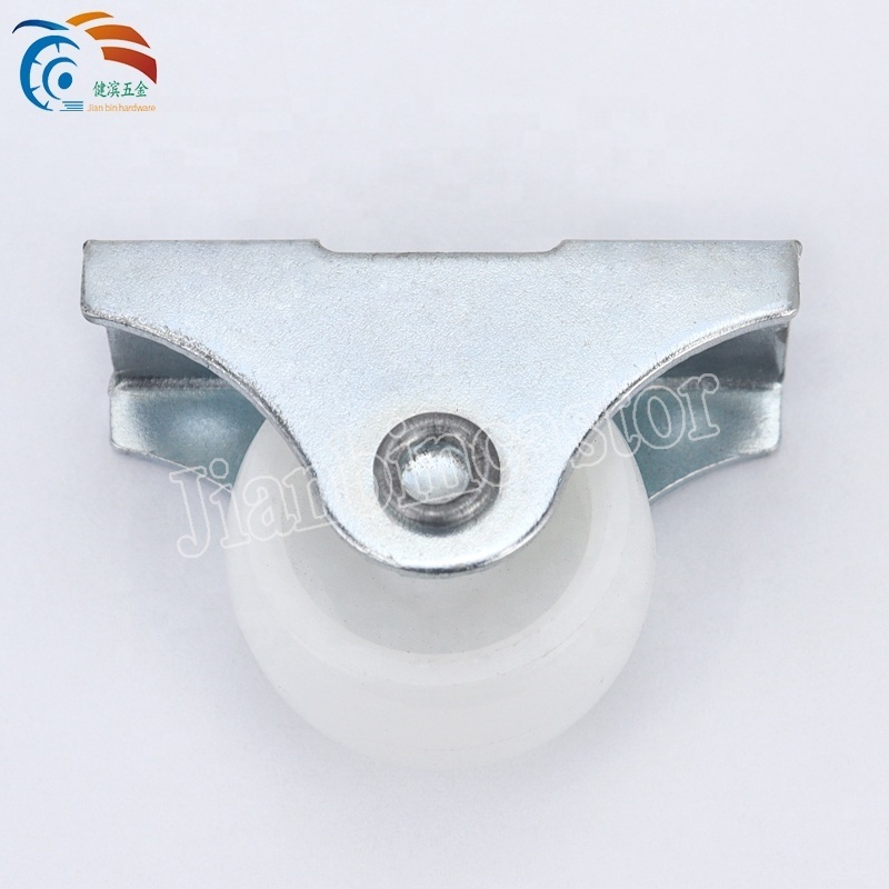 25mm matrix for pvc window pabose caster wheel fixed castor 1 Inch matrix for pvc window caster