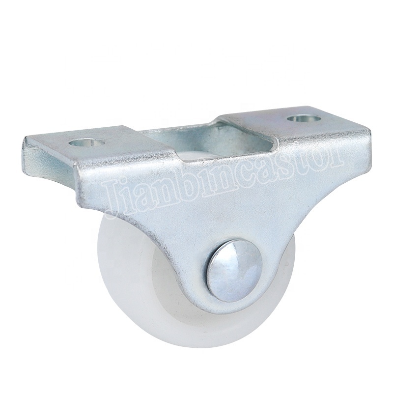 25mm matrix for pvc window pabose caster wheel fixed castor 1 Inch matrix for pvc window caster