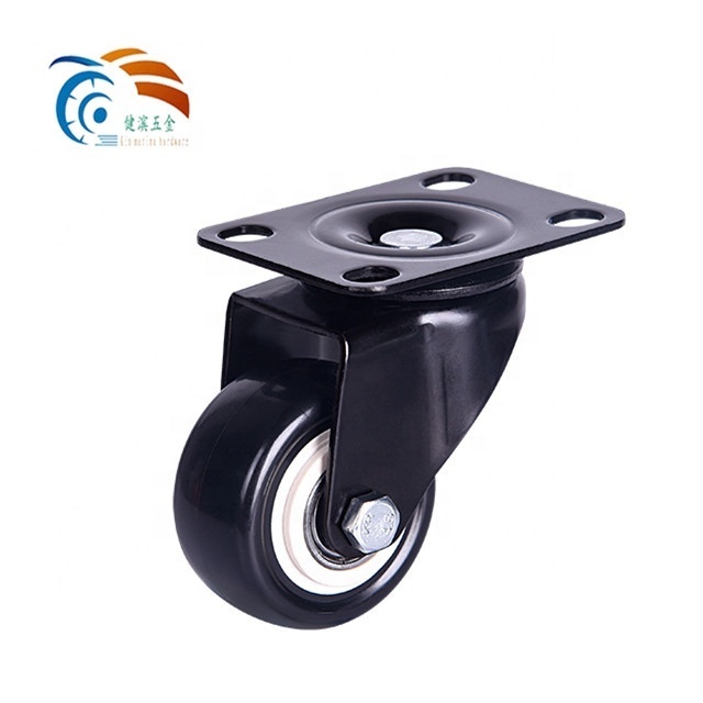 Factory direct sale 2-5 inch Brake caster wheel, furniture wheel castor, PVC/PU/TPR office directional/universal wheel