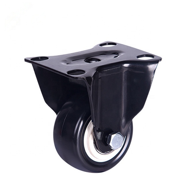 Factory direct sale 2-5 inch Brake caster wheel, furniture wheel castor, PVC/PU/TPR office directional/universal wheel