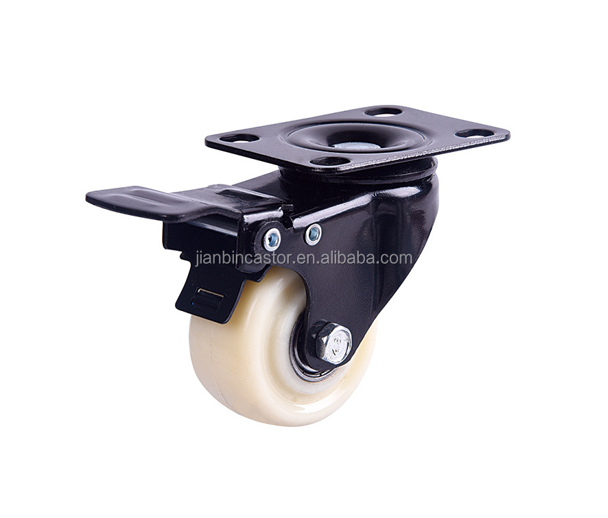 casters for bag travel Durable office chair Do not hurt the floor mute lock massage chair caster wheels with brake