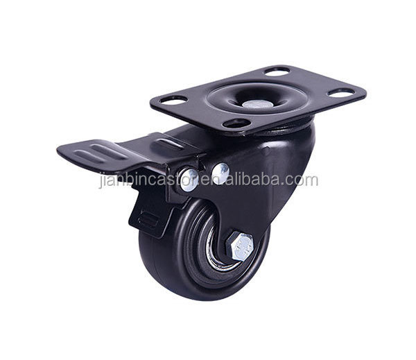 casters for bag travel Durable office chair Do not hurt the floor mute lock massage chair caster wheels with brake