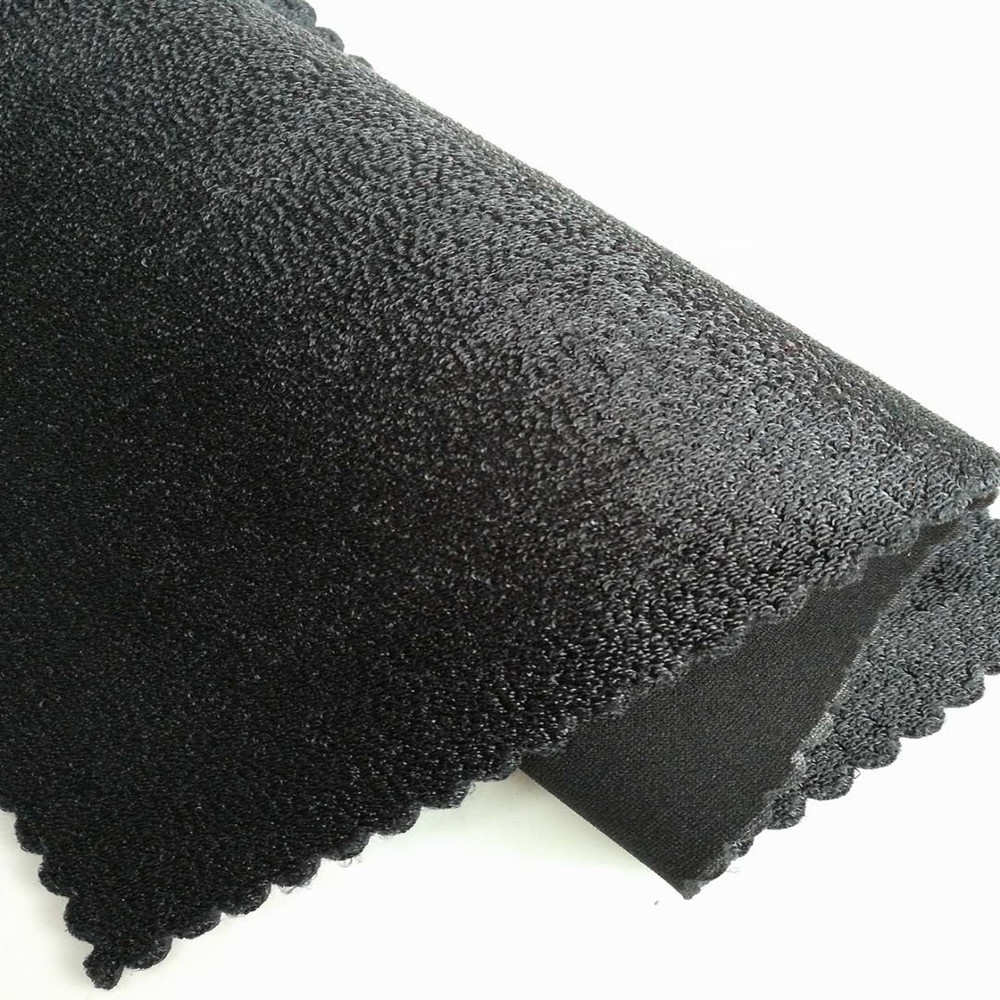 Jianbo Black CR SBR Neoprene Foam Rubber Sheets 3mm 5mm Laminated Polyester Waterproof Soft Neoprene Fabric For Medical Supports