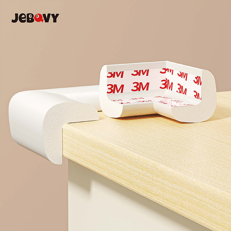 Baby Safety Item NBR Corner Table Edge Guard Trim Edge L Shape Protector Corner Bumper Protect